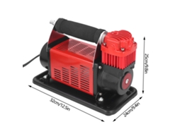 Laxiscreed Tira De Inflar Pesada Com Dois Cilindros E Ligações 12v 400w Para Uso Portátil