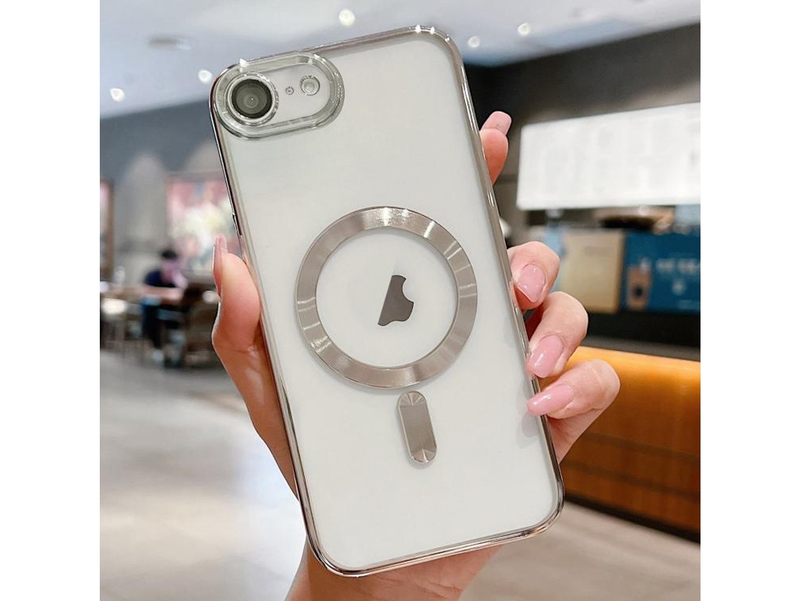 Capa Para Iphone 16e - Revestimento Eletroplástico - Tecnologia Magsafe