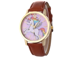 Reloj De Pulsera Para Mujer Zhoulianfa Zlf0530-f Marrón Movimiento De Cuarzo