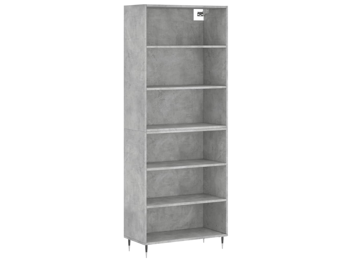 Guarda-roupa alto em madeira Cinza Cimento MAISON EXCLUSIVE (69,5x32,5x180 cm)
