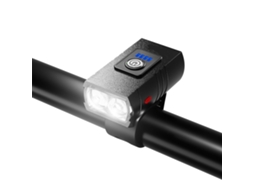 Luz De Bicicleta, Luz De Segurança À Prova D'água Bk, 6 Modos De Escurecimento Para Passeios Noturnos, Recarregável Tipo C, Farol De Bicicle