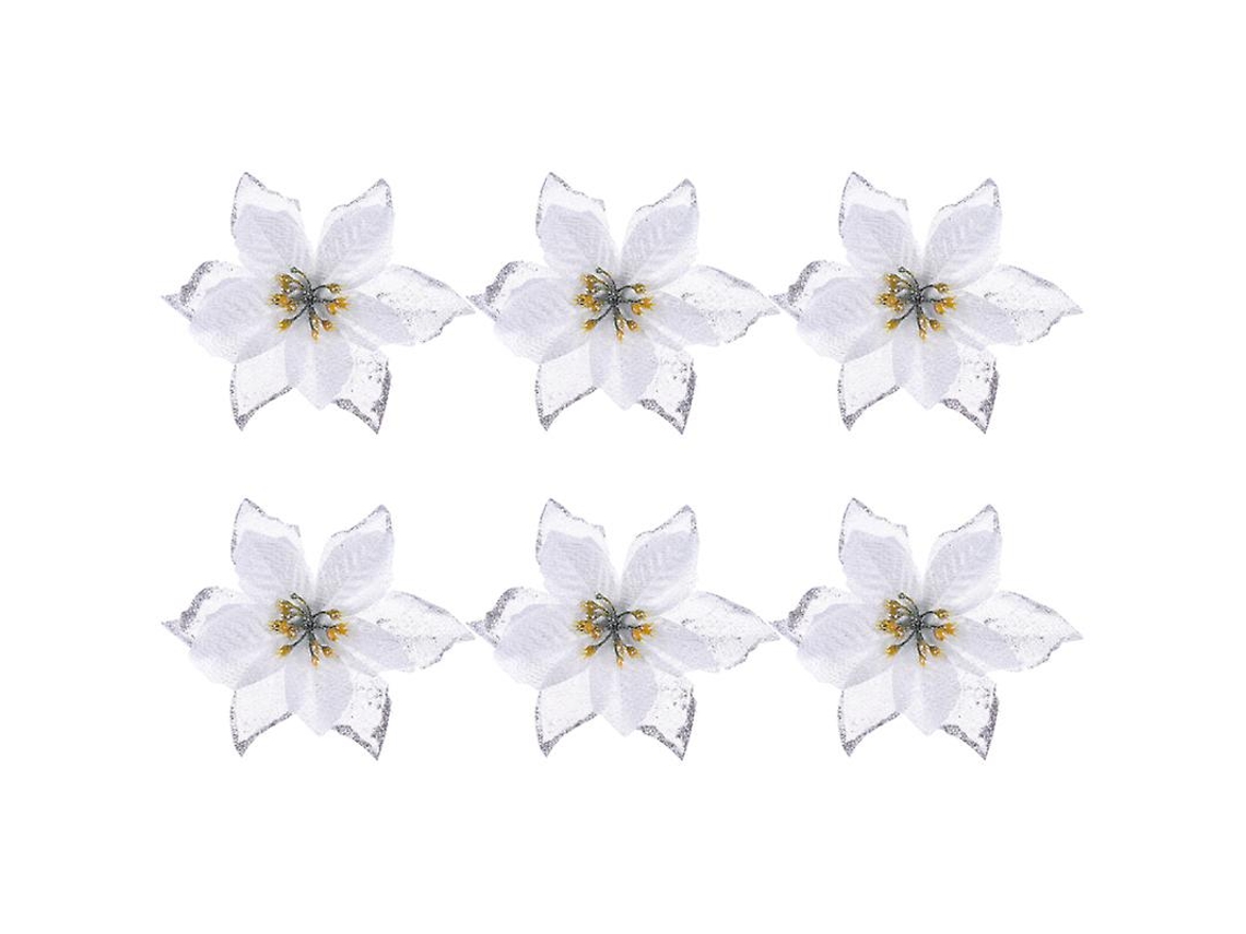 6 Peças de Decoração de Flores ALLINLESS
