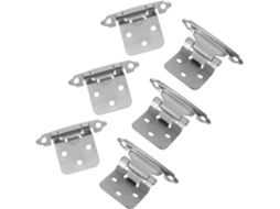 Conjunto De 6 Dobradiças Mola Para Portas Armários Cozinha, Com