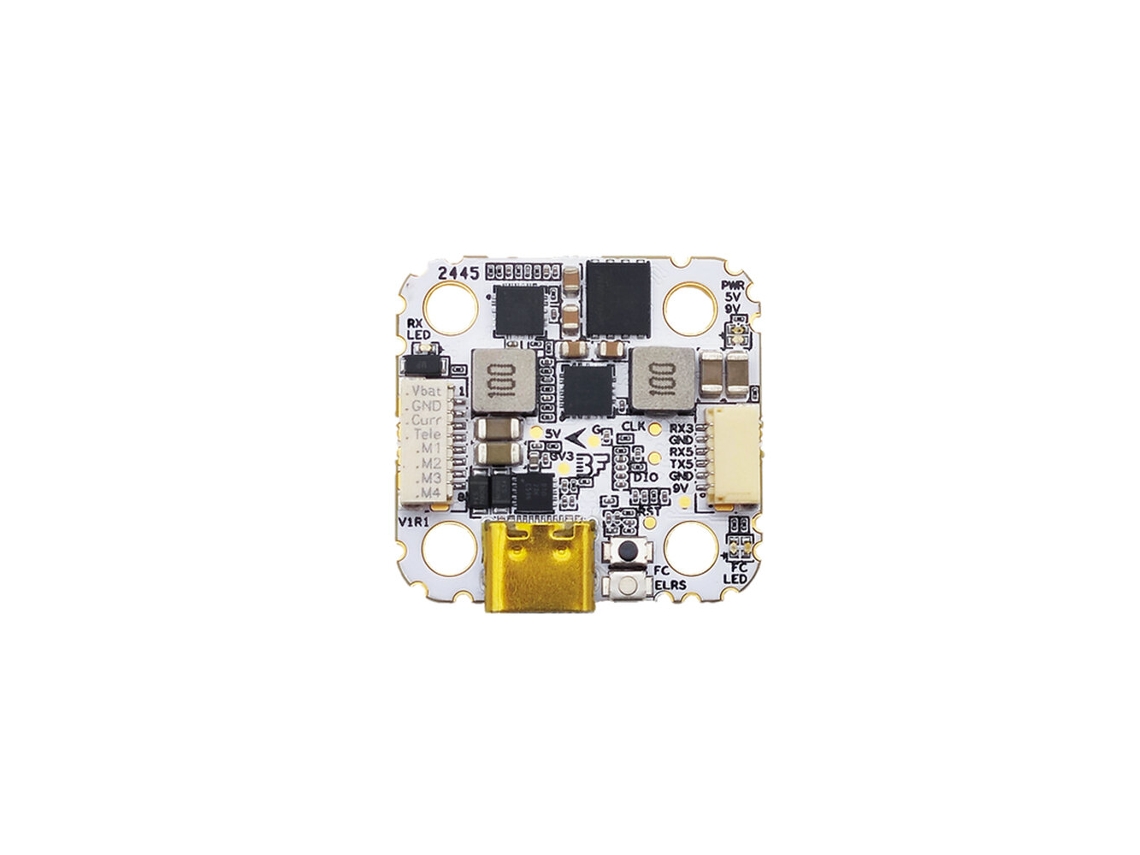 Controlador Voo Mpu600020x20mm Hdzero Halo Mini Saída Bec 5v/9v Receptor Elrs 2.4ghz Integrado Drones Corrida Fpv Rc Digitais Hd MDUG
