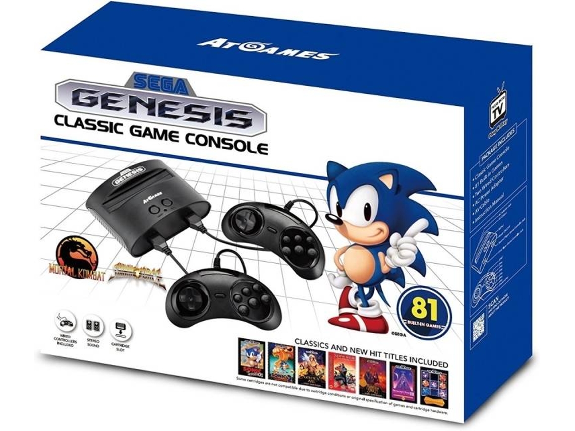 Consola SEGA MEGA DRIVE Classic + 81 games