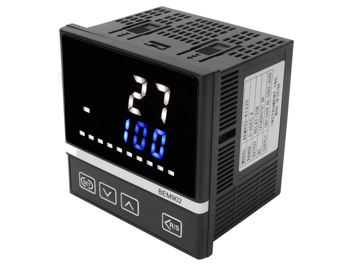 Controlador de Temperatura K type Led 180 240vac