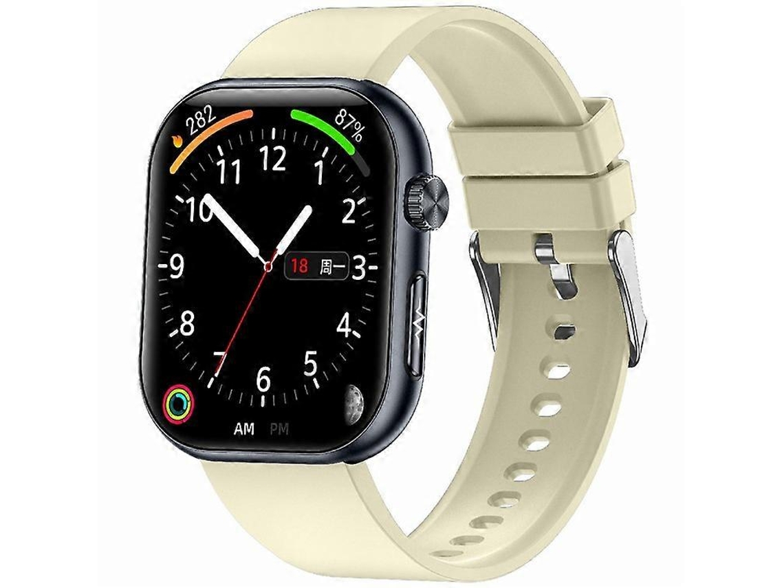 Relógio inteligente ET587 com chamadas Bluetooth, temperatura corporal, monitoramento de saúde e tela AMOLED, relógio inteligente para e-bike