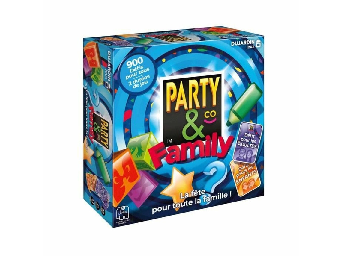 Jogo de Tabuleiro DUJARDIN Party & co family (Idade Mínima Recomendada: 3 anos)