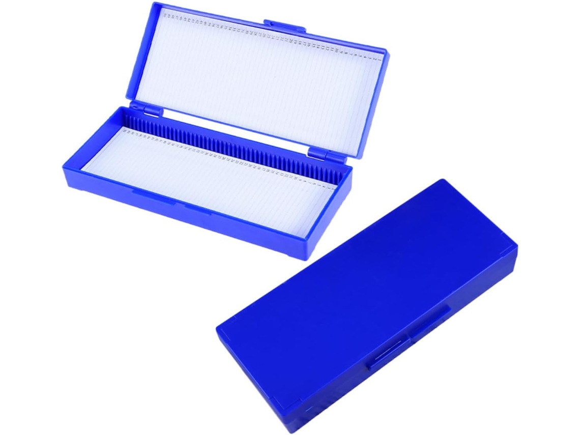 Conjunto De 2 Caixas Reutilizáveis Para Armazenamento De Microscópio