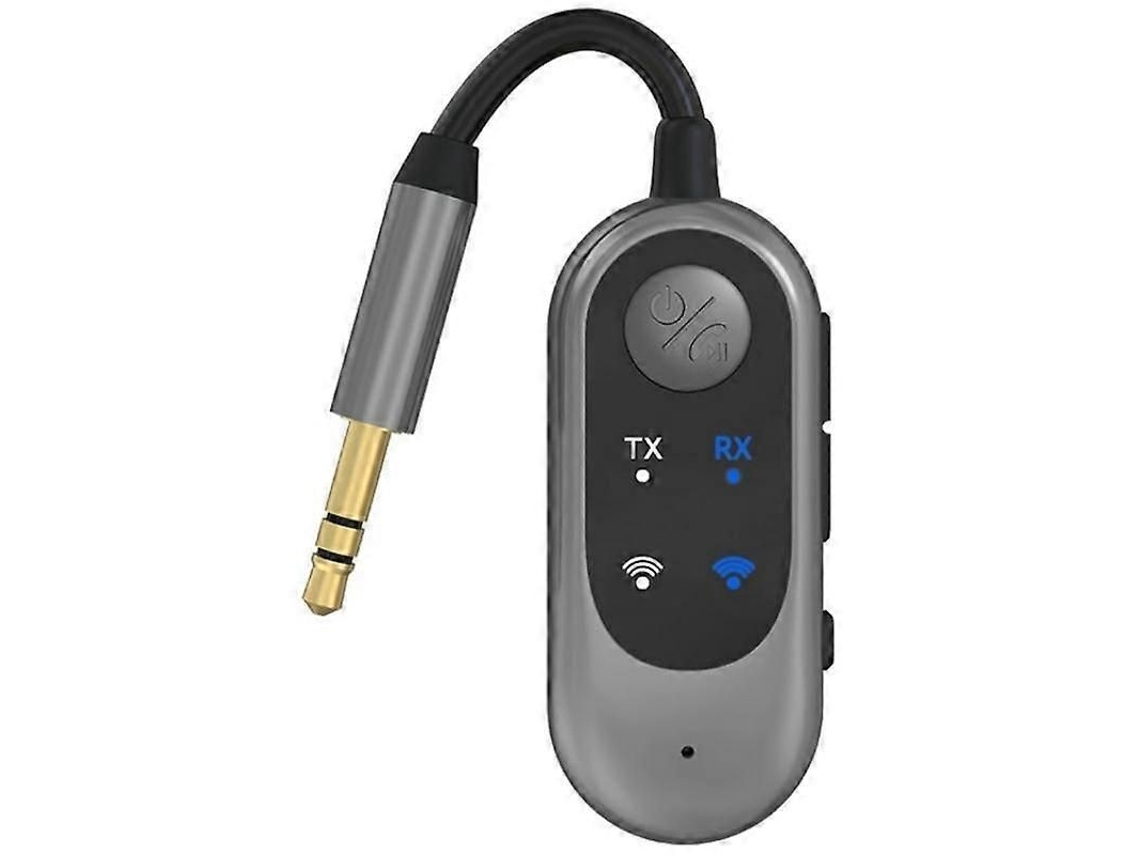 Adaptador De Áudio Sem Fio Para Som Automotivo W10, 2 Em 1, Com Receptor E Transmissor Bluetooth 5.3.