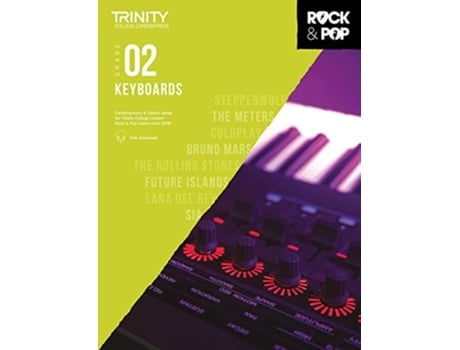 Livro Trinity College London Rock amp Pop 2018 Keyboards Grade 2 de Hal Leonard Publishing Corporation (Inglês)