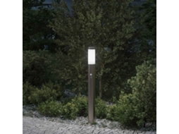 Vidaxl Luminária De Poste Com Sensor, 80 Cm, Aço Inoxidável, Ip44