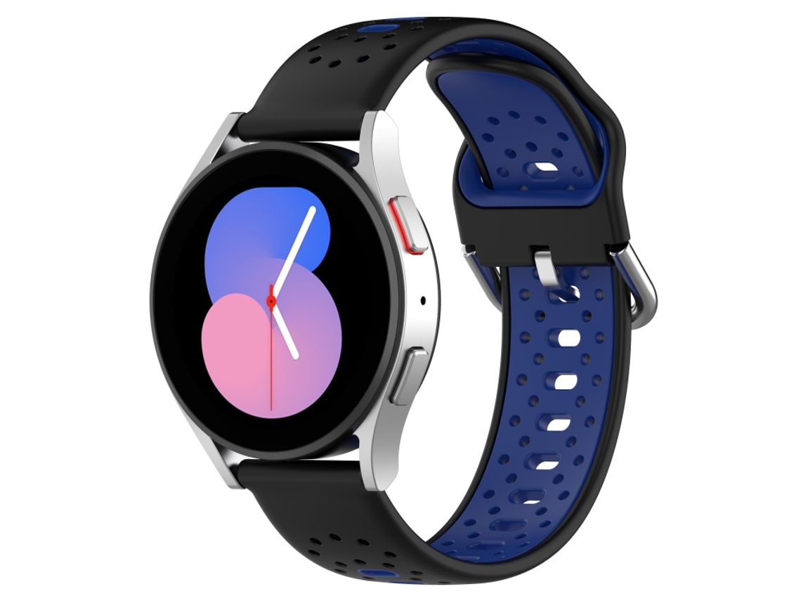 Bracelete Respirável para Samsung Galaxy Watch 4 Classic XIAOMOYU (20mm) Preto + Azul