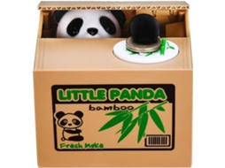 Cofrinho Panda, Caixa De Dinheiro Para Crianças/adultos, Cofrinho Automático Que Rouba Moedas Com Voz Clara Em Inglês Aprimorada Aquaforge