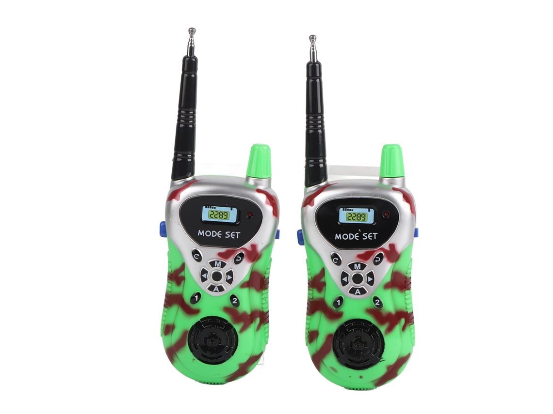Walkie Talkie Bidirecional para Crianças, Comunicação Sem Fio BRILVIBERA