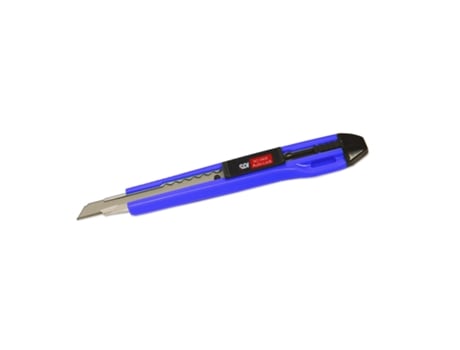 Cortador de artesanato pequeno com autotravamento. Lâmina de 9 mm. Azul SDI