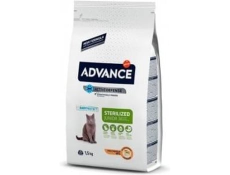 Ração para Gatos  (1.5Kg - Seca - Gatinhos - Castrados - Sabor: Frango e Arroz)