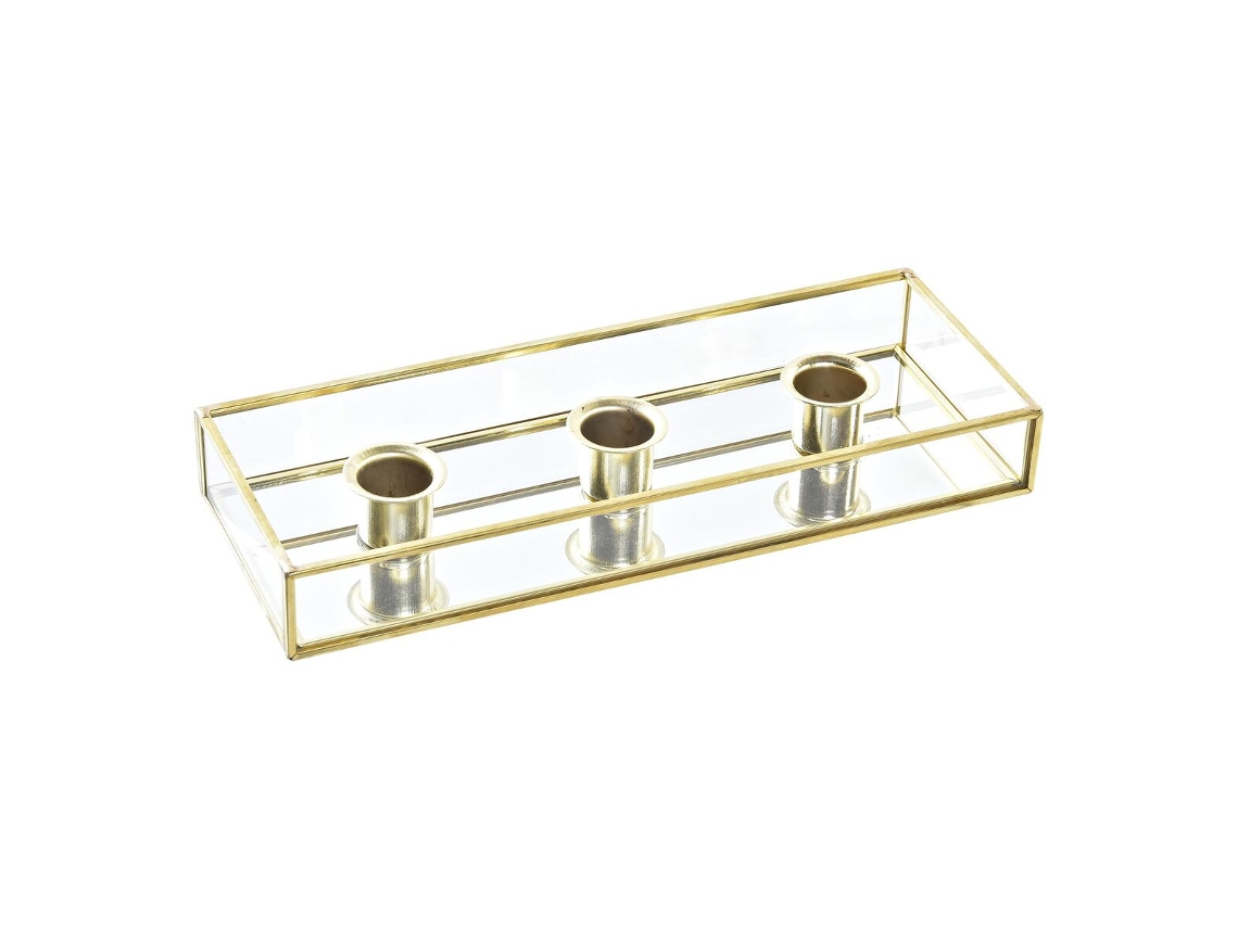 Centro de Mesa DKD HOME DECOR (Metal - Multicor)