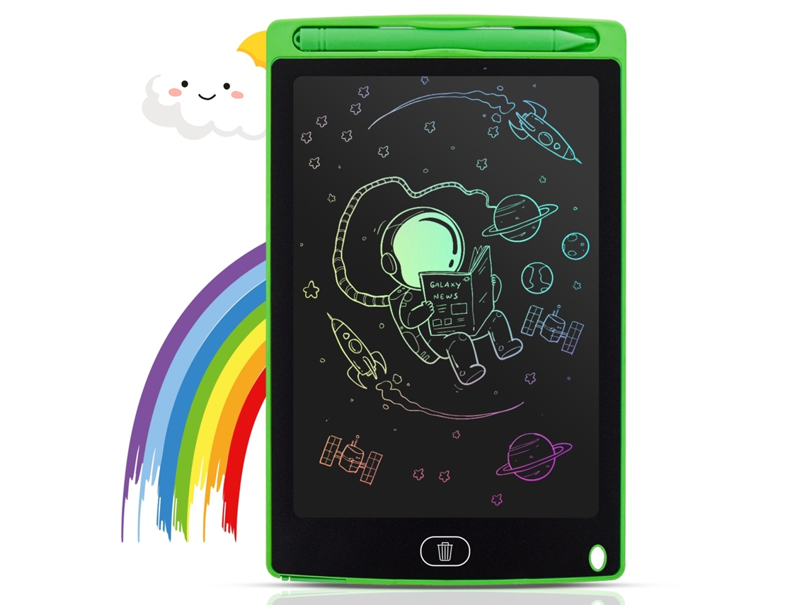 Tablet De Escrita Lcd 12 Polegadas, Prancheta Desenho, Bloco Rascunho Mágico Apagável, Brinquedo Para Crianças E Meninos. Aquaforge