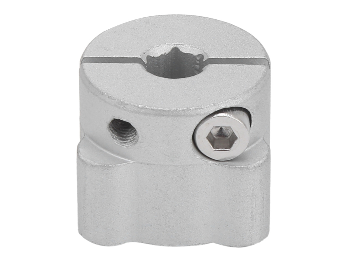 Cubo de Fixação de Eixo com Buraco Hexagonal 8mm Alumínio S/MARCA