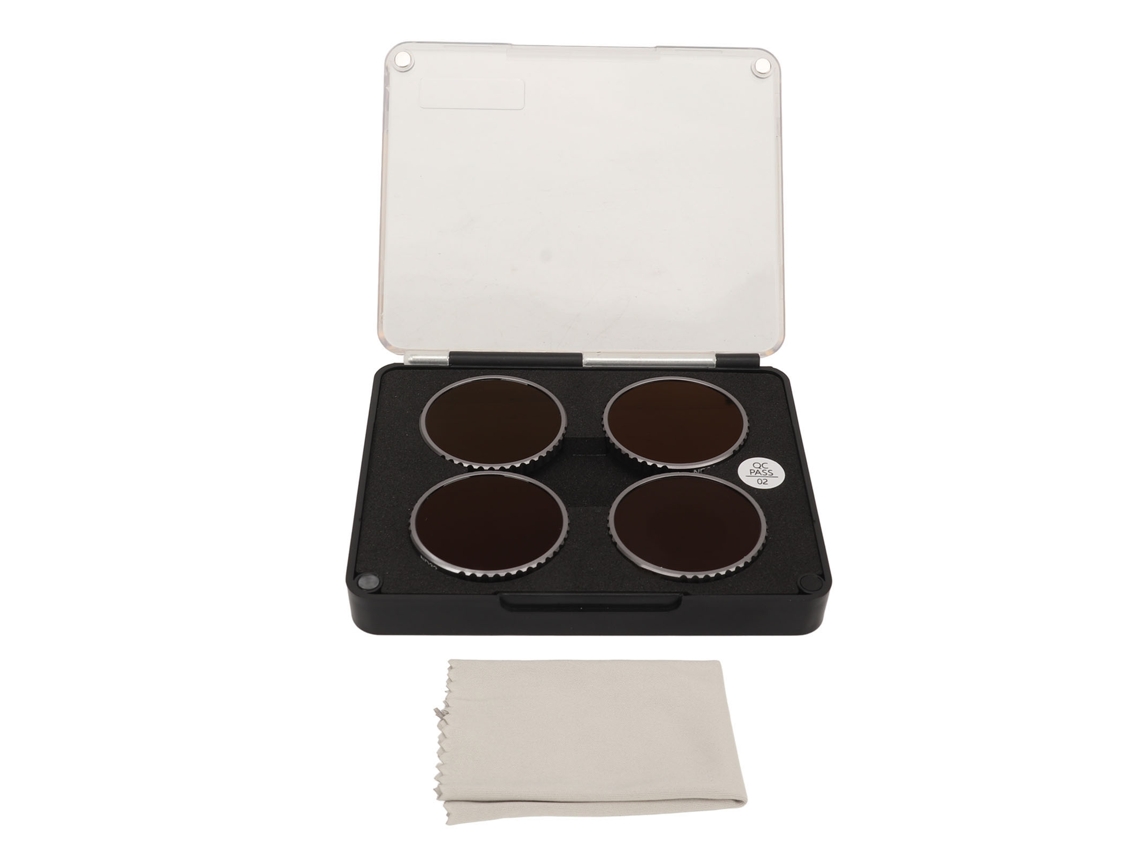 Kit de 4 Filtros Nd para Câmera Osmo Action 4, com Vidro Óptico | S/MARCA