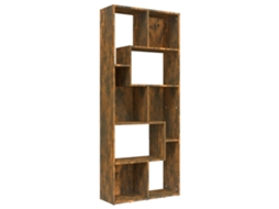 Book Cabinet, Book Cabinets Vidaxl Marrom Madeira Processada (n/a)