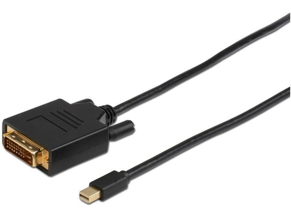 Adaptador de Cabo de Vídeo MICROCONNECT 2 M Mini Displayport Dvi-D Preto