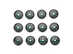 Bússola de Bolso Mini 20mm 12pcs para Camping