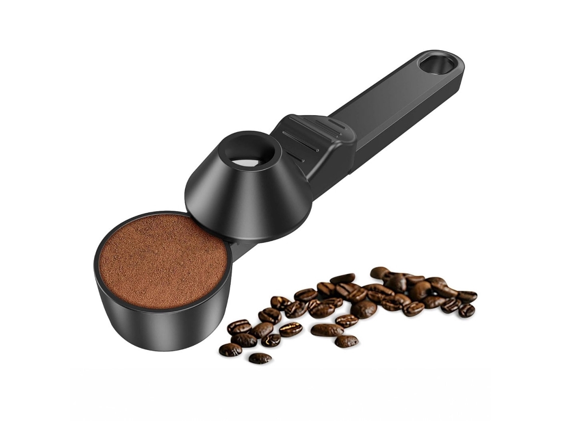 Cápsulas De Café Reutilizáveis ​​e Recarregáveis ​​com Colher Medidora Funil, Medida 2 Colheres Sopa