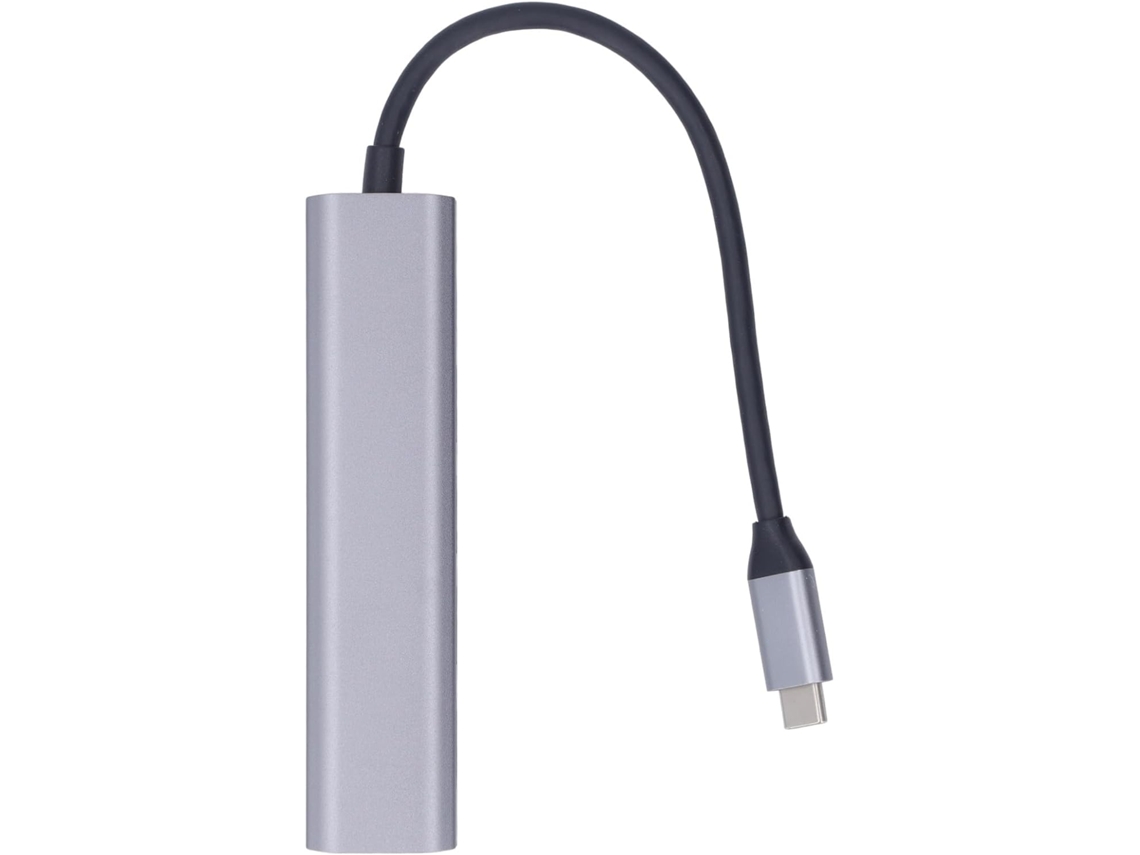 Adaptador Hub Usb-c 5 Em 1, Divisor Usb Portátil Com Interface