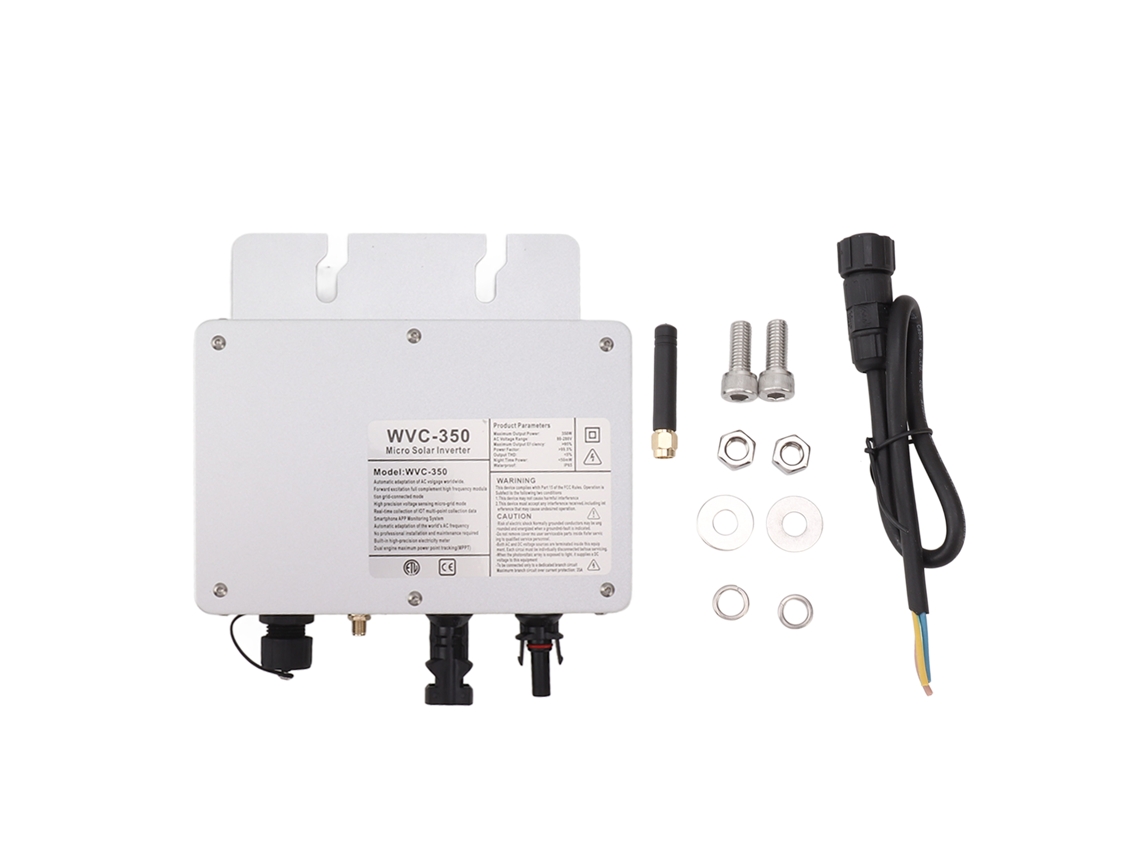 Microinversor Laxiscreed Wvc350 De 350w Com Certificações Completas Para Painéis Solares