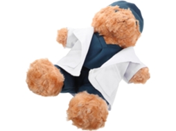 Urso De Pelúcia Médico Criativo 30 Cm Em E Algodão - Presente