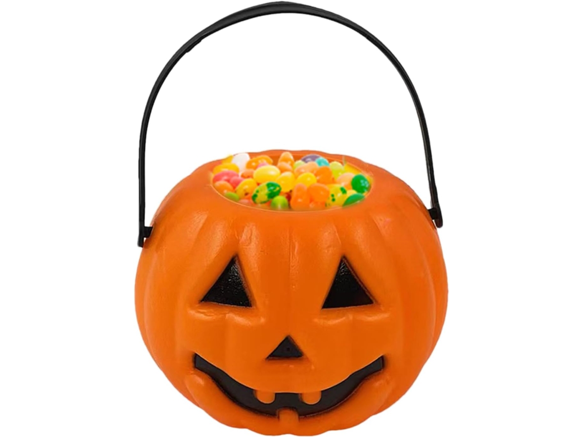 Baldes De Halloween, Conjunto De 6 Cestos De Armazenamento Com Alça | Baldes Para Doces