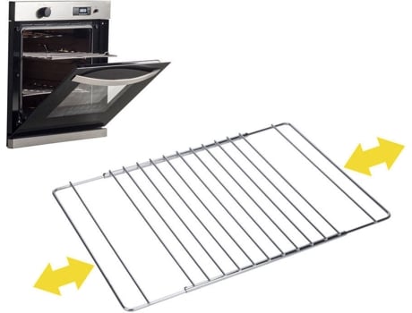 Grelha Cromada para Forno Estensível de 38,5Cm Até 55Cmx31.5Cm SAUVIC