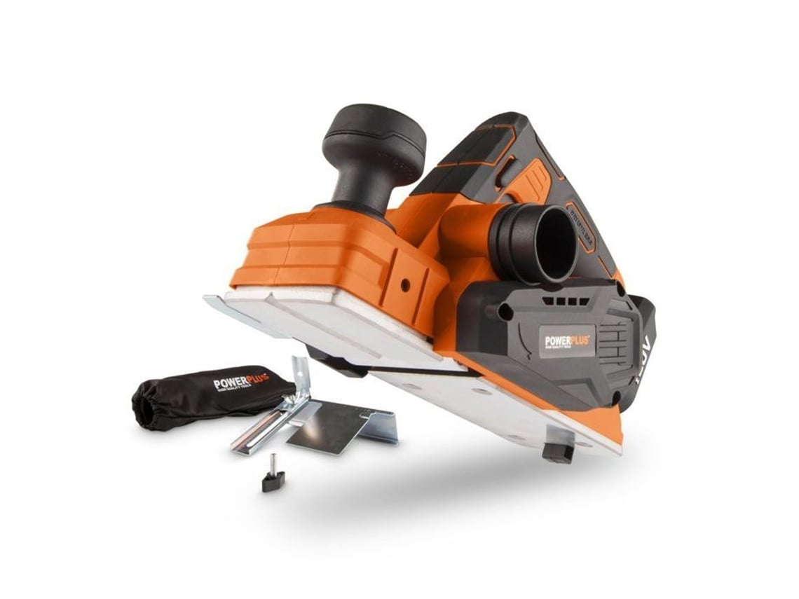 Plaina Elétrica Powerplus Dual Power Powdp4050 20v Brushless