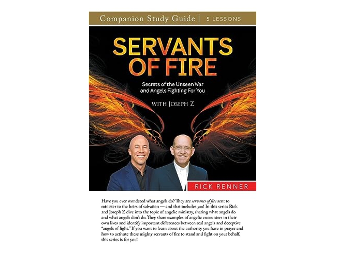 Livro Servants of Fire Study Guide de Rick Renner (Inglês)