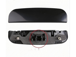 Maçaneta do interruptor da porta traseira Peugeot 307, preta S/MARCA