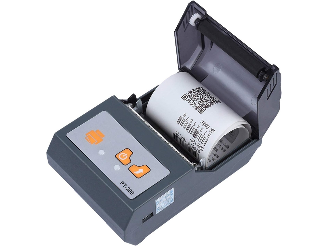 Impressora Portátil Bluetooth De 58 Polegadas Com Impressão Em Papel E Recibos.
