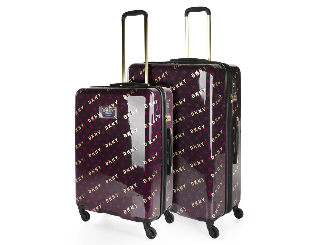 DKNY DKNY-905 Conjunto de Malas Beringela-Rosa-Ouroidas On Repeat 51 5X76 5X31 Cm 103L