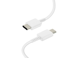 Cabo SAMSUNG EPDA705BWE (USB-C - 1m - Branco)