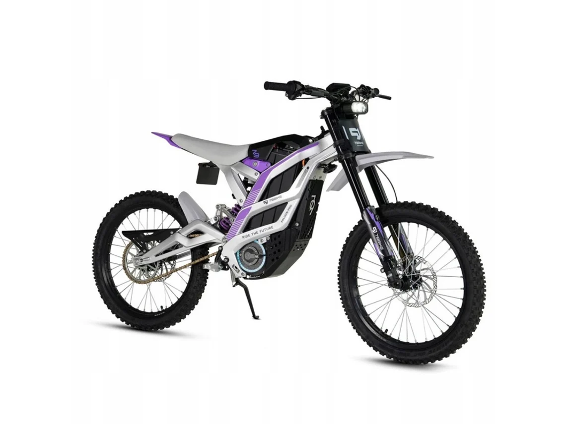 Motocicleta Elétrica 79bike Falcon Pro 10 000 W, 72 V, 35 Ah, 85 Km/h, 410 Nm, Com Coc