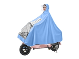 CAPA de Chuva para Motocicleta Elétrica Scooter Bicicleta Azul Céu | S/MARCA