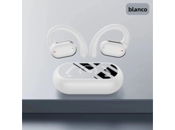 FONES DE OUVIDO BLUETOOTH 5.3 MDUG com gancho de orelha, baixa latência, cancelamento de ruído para jogos e esportes