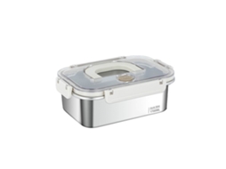 Marmita Bento Em Aço Inox 304 - Caixa De Conservação Hermética Para Fruta E Vegetais