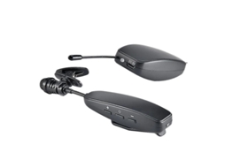 Lurelia Microfone De Lapela Sem Fios Redução De Ruído Bluetooth Preto Para Gravação