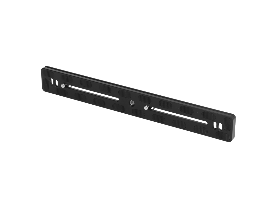 2026 placa de Liberação Rápida Extensível para Câmera Dslr com Parafuso de 1/4 Polegada, Trilho Deslizante e Estabilizador