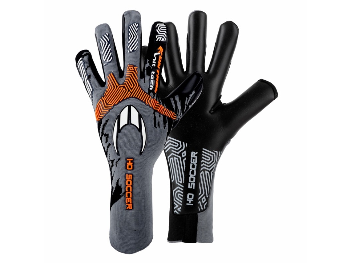 Luvas de Guarda Redes de Futebol SSG Kontrol Knit Tech II Grey Orange HO SOCCER