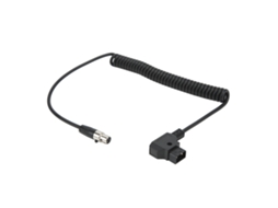 D Tap Male To 4 Pin Mini Xlr Adapter Power Coiled Cable For Tvlogic Monitor Power Cord 12v LAXISCREED