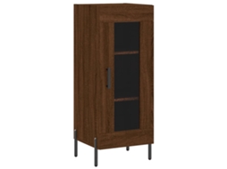 Sideboard, Sideboards Vidaxl Marrom Madeira Processada (n/a)