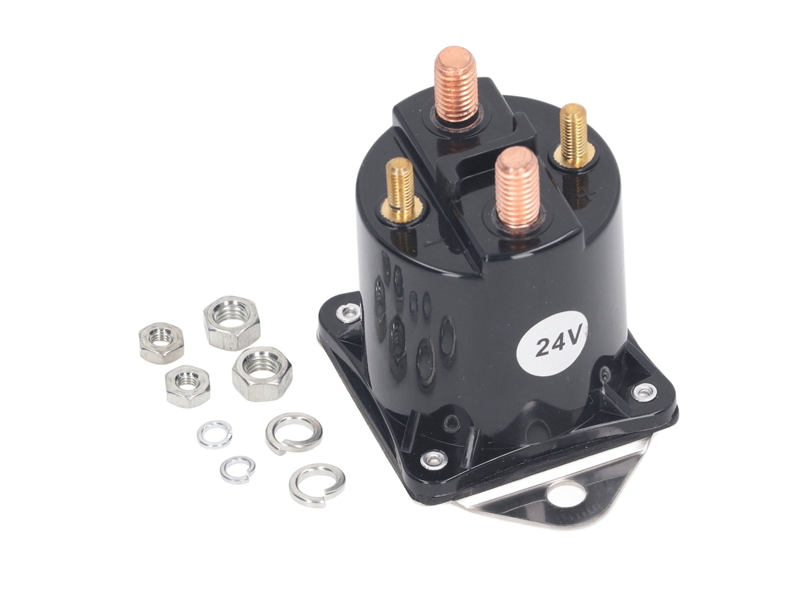 Veloriskku-relé Solenoide De Arranque 4 Terminales 24vdc Interruptor Principal Automotriz Excavadora